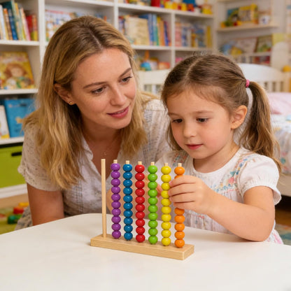 Color Matching Stacking Puzzle Game,Fast Pattern Challenge Ring Stack Puzzle for 2 Players,Competitive Tabletop Brain Teaser for Family Game Night,Stack Solve Set（B）