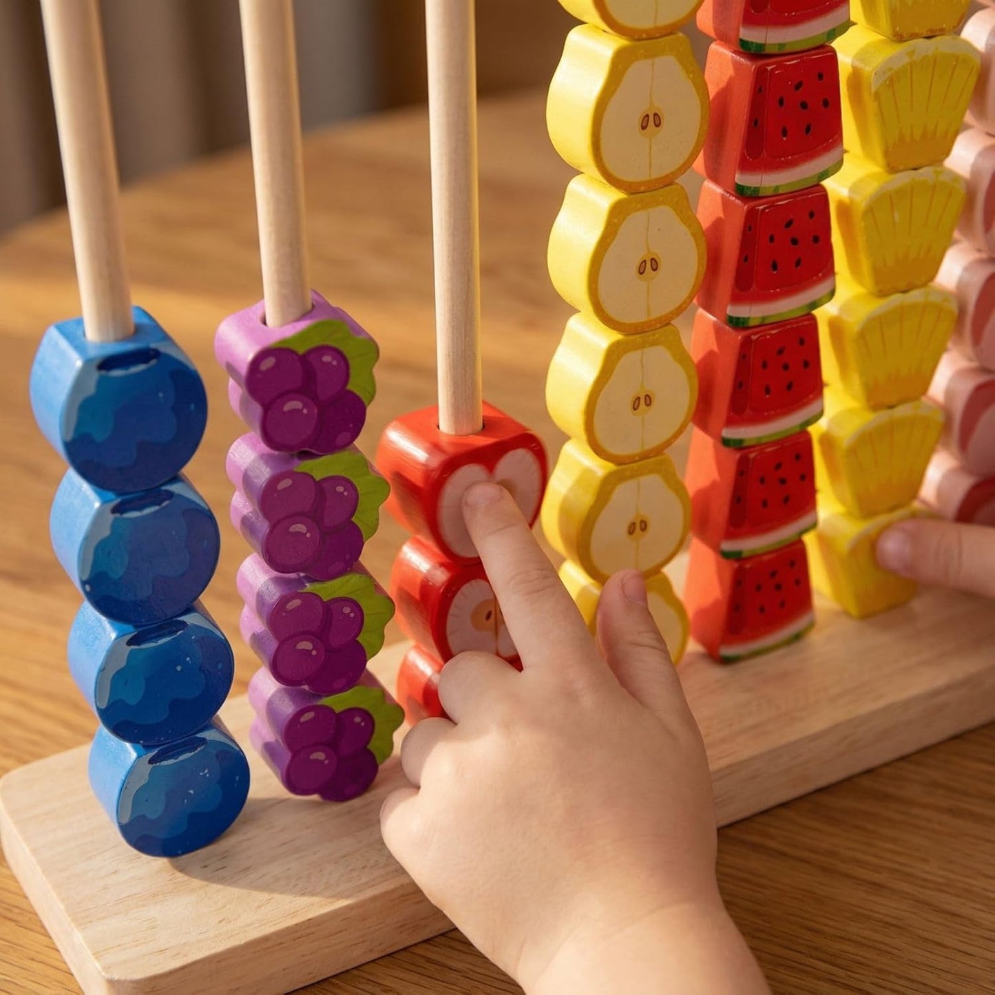 Color Matching Stacking Puzzle Game,Fast Pattern Challenge Ring Stack Puzzle for 2 Players,Competitive Tabletop Brain Teaser for Family Game Night,Stack Solve Set（B）