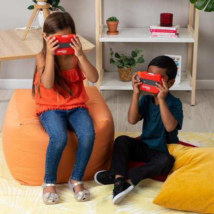 Classic Metallic Viewfinder with 2 Reels - Retro STEM Learning Toy for Kids & Adults, Nature Education for Ages 3+