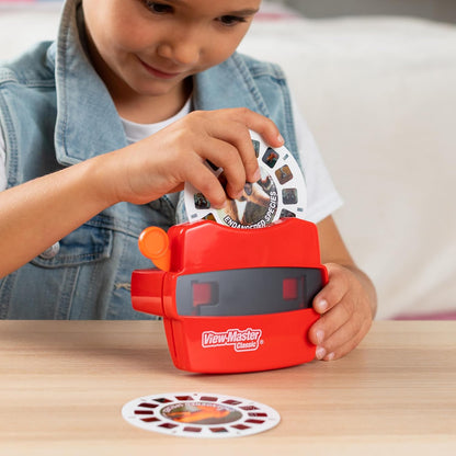 Classic Metallic Viewfinder with 2 Reels - Retro STEM Learning Toy for Kids & Adults, Nature Education for Ages 3+
