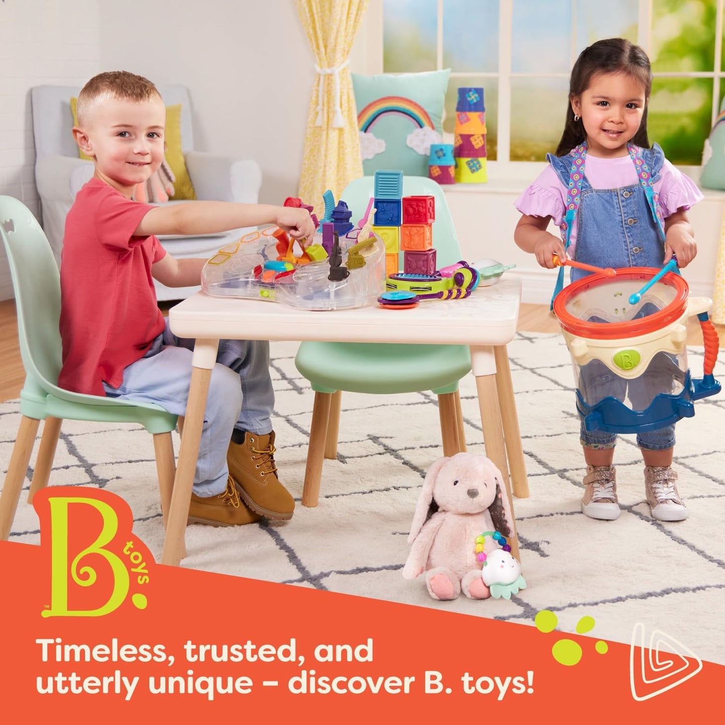 Wooden Peg Puzzle, Vehicles On The Go, 7 Chunky Pieces, Wood Toys | Wooden vehicle puzzle with easy-grab pegs and colorful matching art underneath each piece for toddlers +, 18+ Months