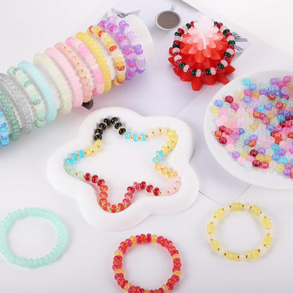 Pop Beads and 720pcs Rondelle Beads