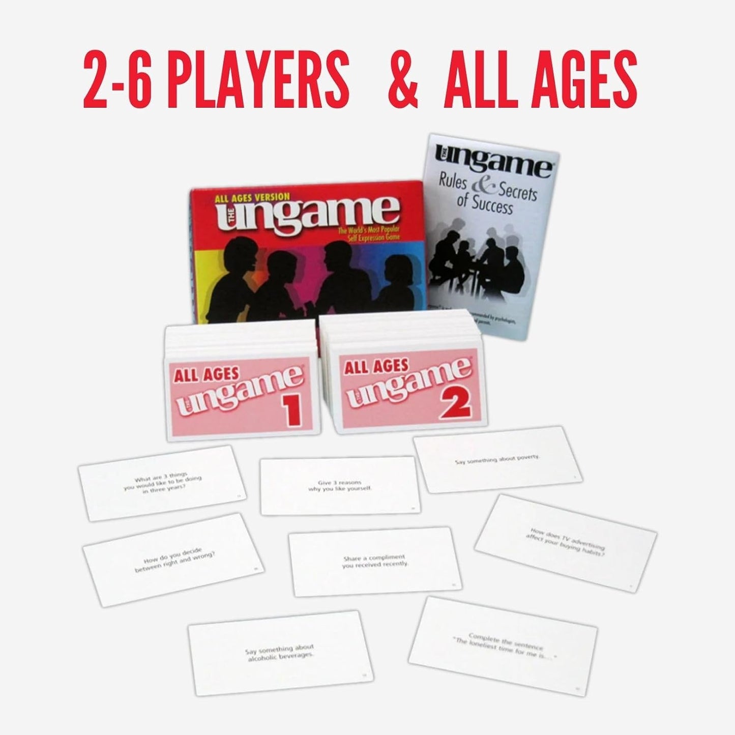 Pocket UNGAME - Kids - Non-Competitive Card Game for Kids to Discuss, Share Values & self Express - Know What Your Kids are Thinking - Age 5+