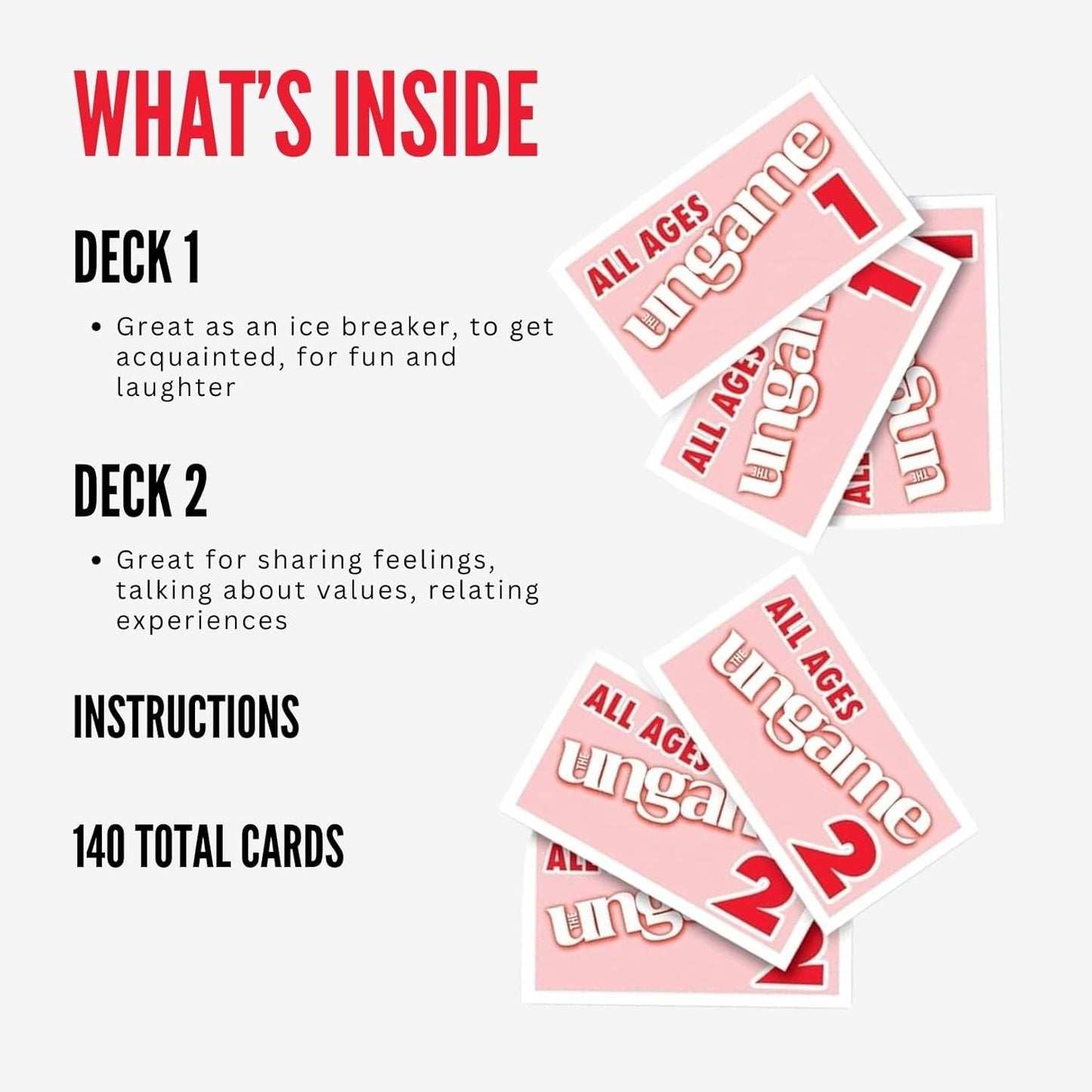 Pocket UNGAME - Kids - Non-Competitive Card Game for Kids to Discuss, Share Values & self Express - Know What Your Kids are Thinking - Age 5+