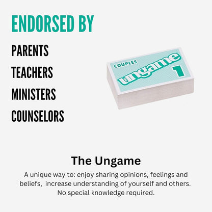 Pocket UNGAME - Kids - Non-Competitive Card Game for Kids to Discuss, Share Values & self Express - Know What Your Kids are Thinking - Age 5+
