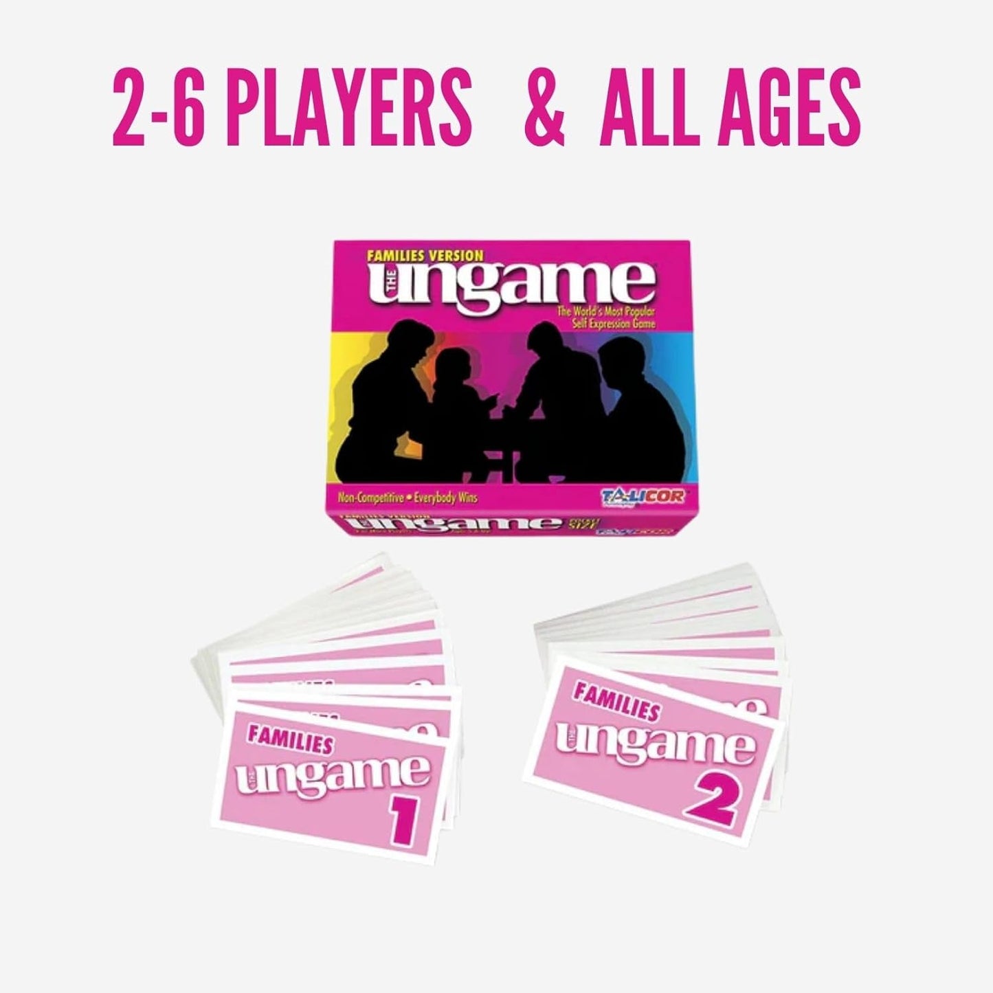 Pocket UNGAME - Kids - Non-Competitive Card Game for Kids to Discuss, Share Values & self Express - Know What Your Kids are Thinking - Age 5+