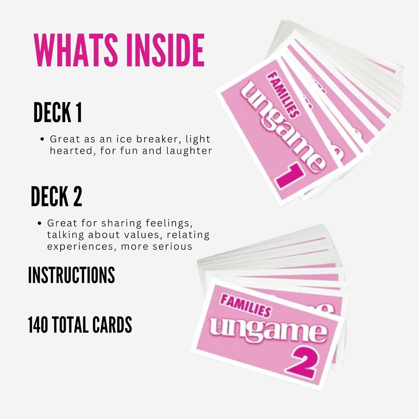 Pocket UNGAME - Kids - Non-Competitive Card Game for Kids to Discuss, Share Values & self Express - Know What Your Kids are Thinking - Age 5+