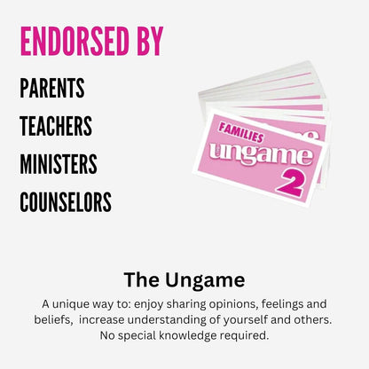 Pocket UNGAME - Kids - Non-Competitive Card Game for Kids to Discuss, Share Values & self Express - Know What Your Kids are Thinking - Age 5+