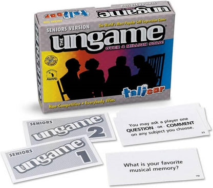 Pocket UNGAME - Kids - Non-Competitive Card Game for Kids to Discuss, Share Values & self Express - Know What Your Kids are Thinking - Age 5+
