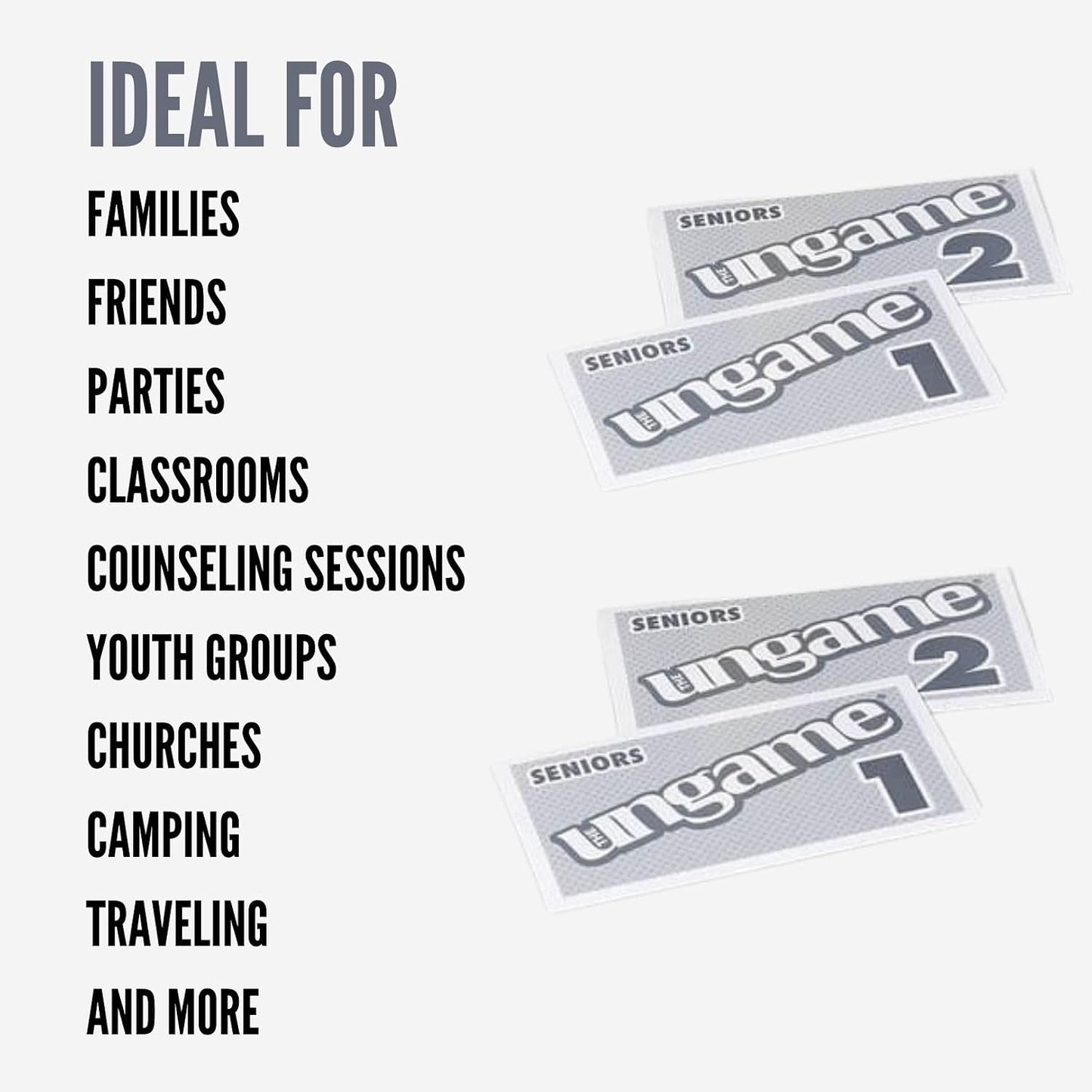 Pocket UNGAME - Kids - Non-Competitive Card Game for Kids to Discuss, Share Values & self Express - Know What Your Kids are Thinking - Age 5+