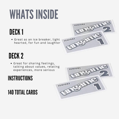 Pocket UNGAME - Kids - Non-Competitive Card Game for Kids to Discuss, Share Values & self Express - Know What Your Kids are Thinking - Age 5+
