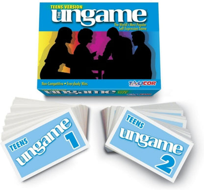 Pocket UNGAME - Kids - Non-Competitive Card Game for Kids to Discuss, Share Values & self Express - Know What Your Kids are Thinking - Age 5+