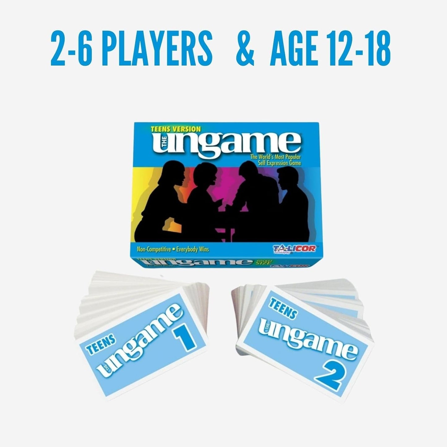 Pocket UNGAME - Kids - Non-Competitive Card Game for Kids to Discuss, Share Values & self Express - Know What Your Kids are Thinking - Age 5+