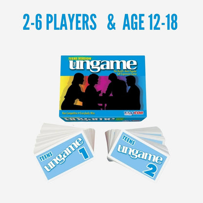 Pocket UNGAME - Kids - Non-Competitive Card Game for Kids to Discuss, Share Values & self Express - Know What Your Kids are Thinking - Age 5+