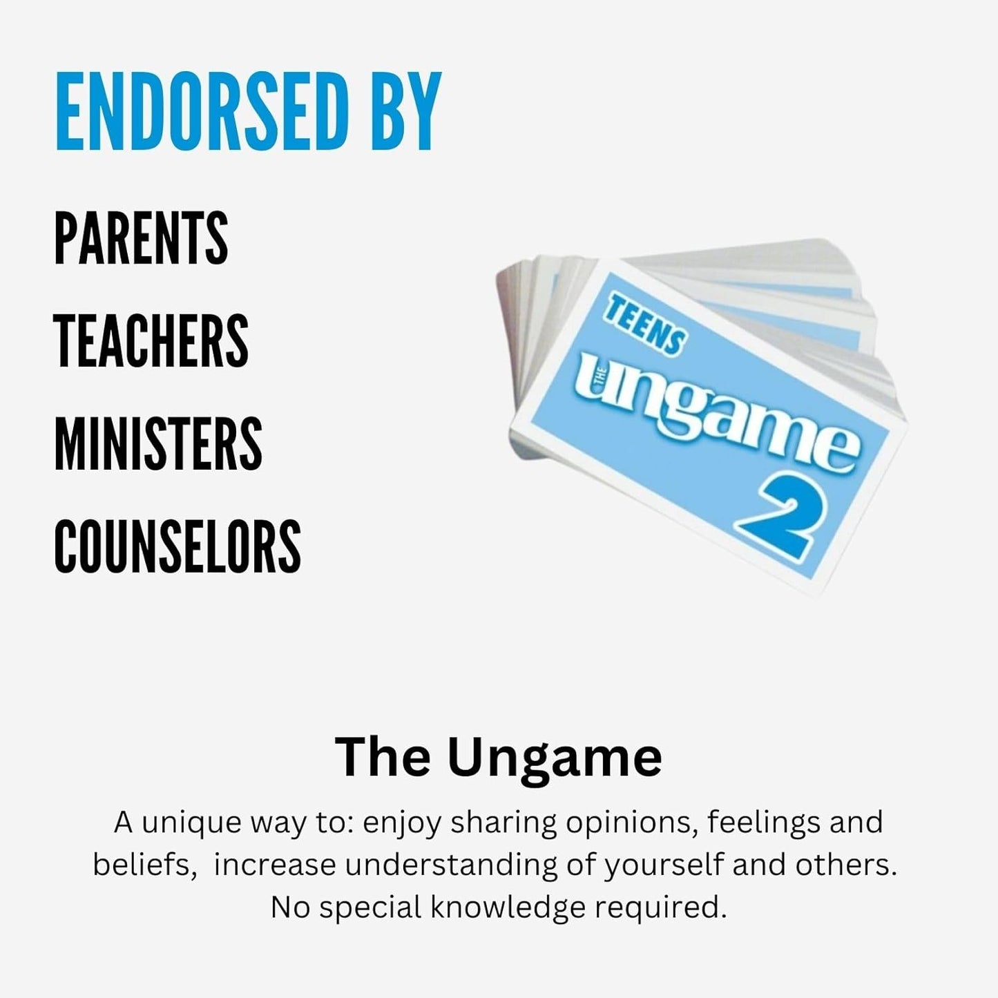 Pocket UNGAME - Kids - Non-Competitive Card Game for Kids to Discuss, Share Values & self Express - Know What Your Kids are Thinking - Age 5+