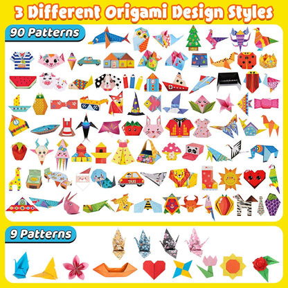 700+ Pcs Pop Beads Arts and Crafts for Kids 4-6 and Origami Kit for Kids Ages 8-12 5-8