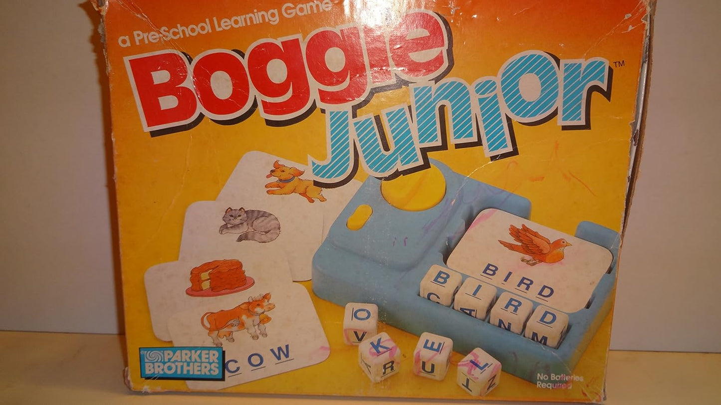 Boggle Junior, Preschool Board Game, Ages 3 and Up (Amazon Exclusive)