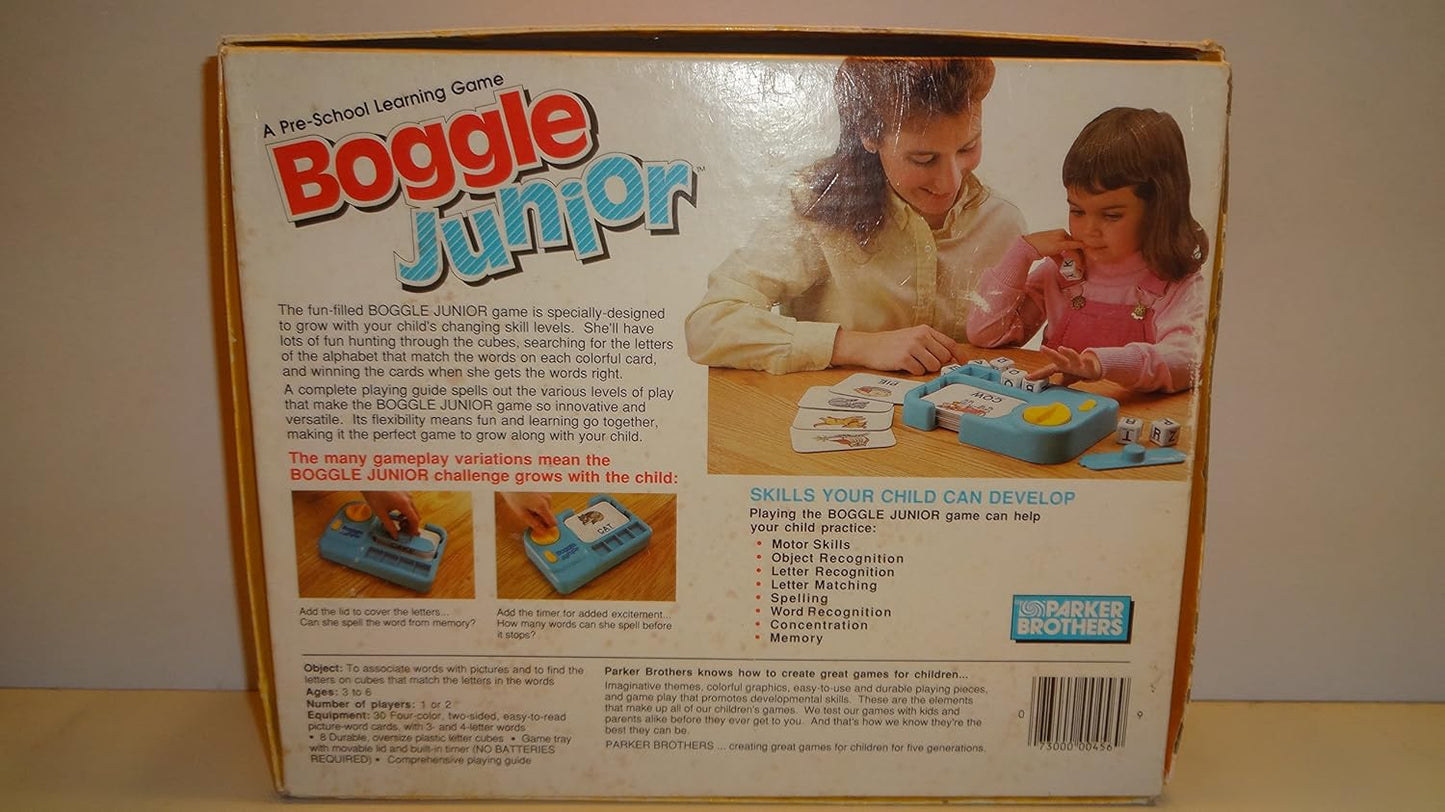 Boggle Junior, Preschool Board Game, Ages 3 and Up (Amazon Exclusive)