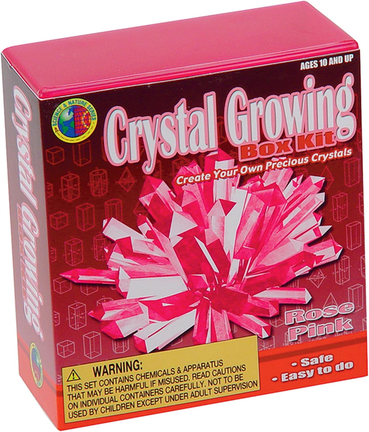 Toysmith Crystal Growing Kit, Colors May Vary