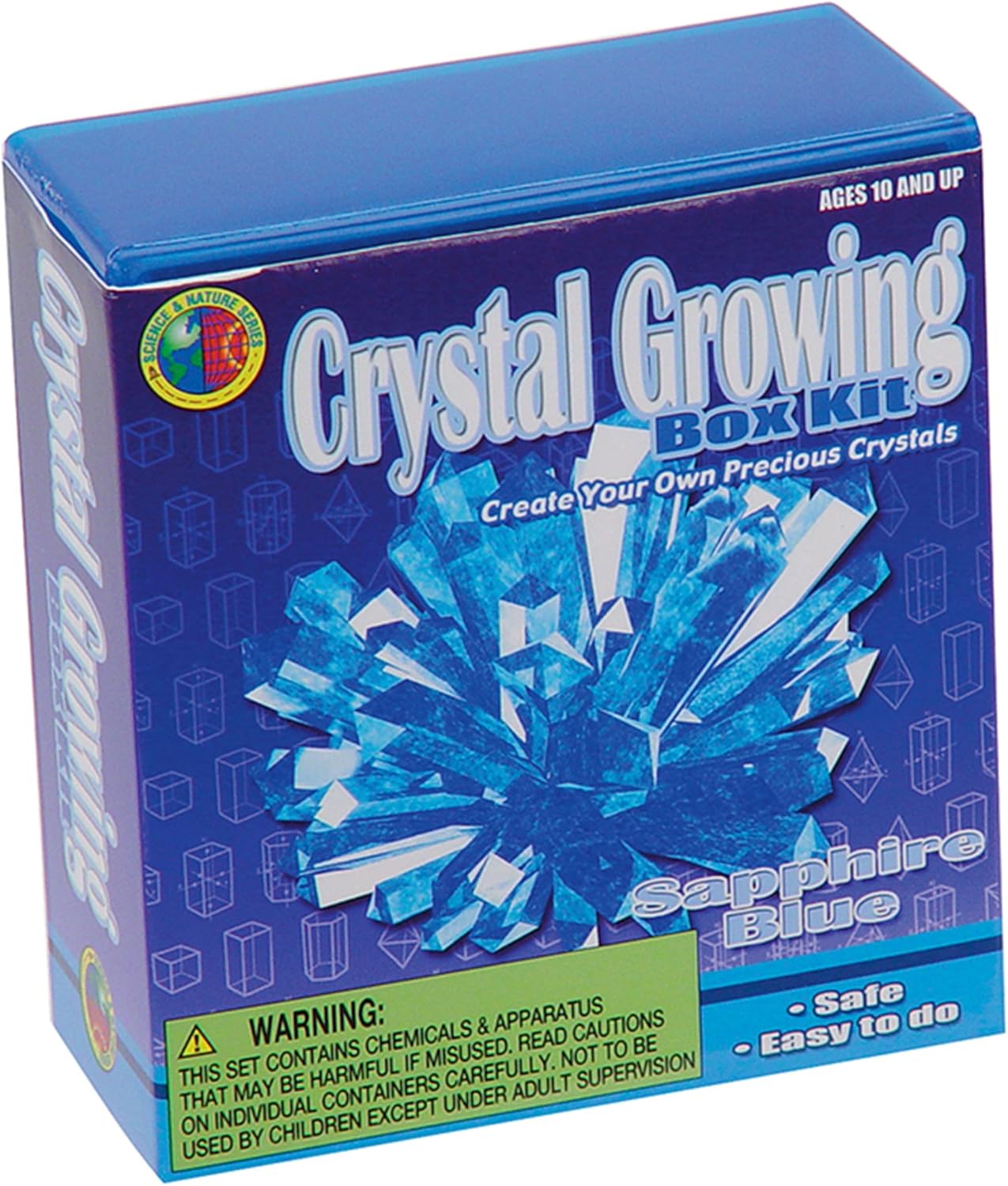 Toysmith Crystal Growing Kit, Colors May Vary