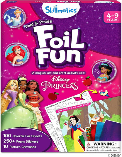 Foil Fun - Animals, No Mess Art for Kids, Travel Toys, Craft Kits, DIY Creative Activity, Screen-Free Entertainment, Gifts for Boys & Girls Ages 4, 5, 6, 7, 8, 9