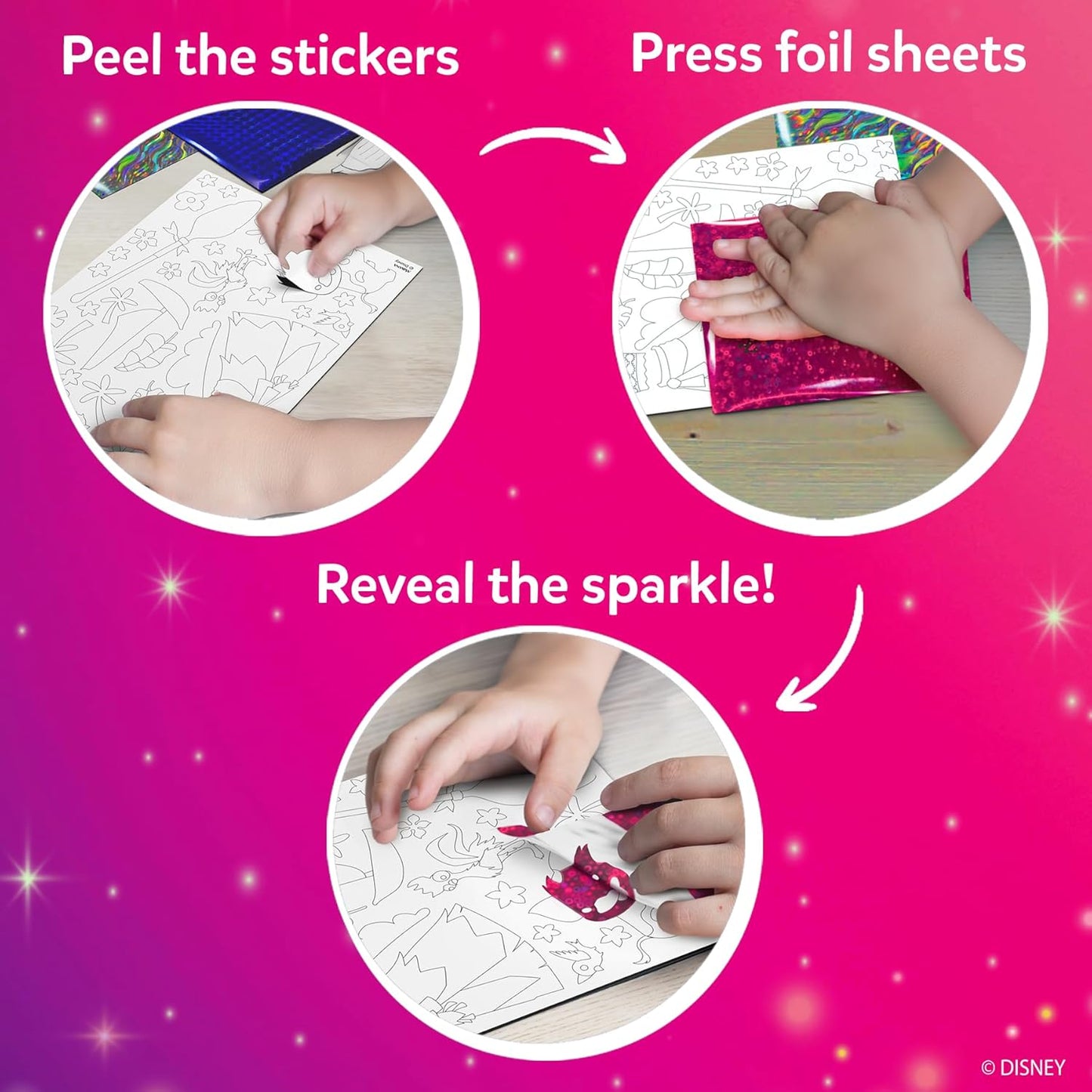 Foil Fun - Animals, No Mess Art for Kids, Travel Toys, Craft Kits, DIY Creative Activity, Screen-Free Entertainment, Gifts for Boys & Girls Ages 4, 5, 6, 7, 8, 9