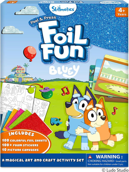 Foil Fun - Animals, No Mess Art for Kids, Travel Toys, Craft Kits, DIY Creative Activity, Screen-Free Entertainment, Gifts for Boys & Girls Ages 4, 5, 6, 7, 8, 9