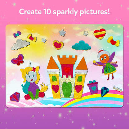 Foil Fun - Animals, No Mess Art for Kids, Travel Toys, Craft Kits, DIY Creative Activity, Screen-Free Entertainment, Gifts for Boys & Girls Ages 4, 5, 6, 7, 8, 9