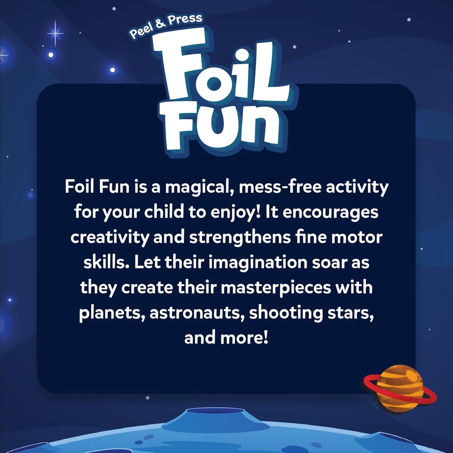 Foil Fun - Animals, No Mess Art for Kids, Travel Toys, Craft Kits, DIY Creative Activity, Screen-Free Entertainment, Gifts for Boys & Girls Ages 4, 5, 6, 7, 8, 9