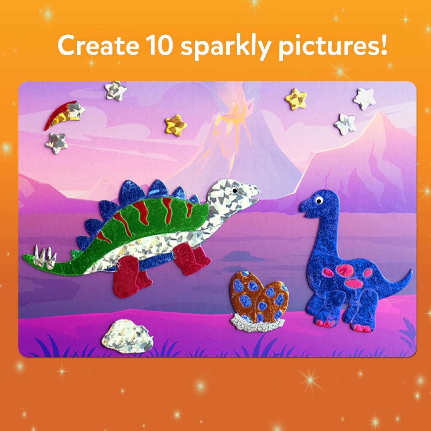 Foil Fun - Animals, No Mess Art for Kids, Travel Toys, Craft Kits, DIY Creative Activity, Screen-Free Entertainment, Gifts for Boys & Girls Ages 4, 5, 6, 7, 8, 9