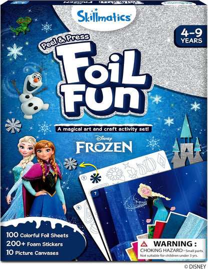 Foil Fun - Animals, No Mess Art for Kids, Travel Toys, Craft Kits, DIY Creative Activity, Screen-Free Entertainment, Gifts for Boys & Girls Ages 4, 5, 6, 7, 8, 9