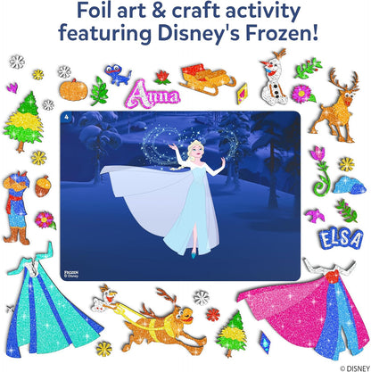 Foil Fun - Animals, No Mess Art for Kids, Travel Toys, Craft Kits, DIY Creative Activity, Screen-Free Entertainment, Gifts for Boys & Girls Ages 4, 5, 6, 7, 8, 9