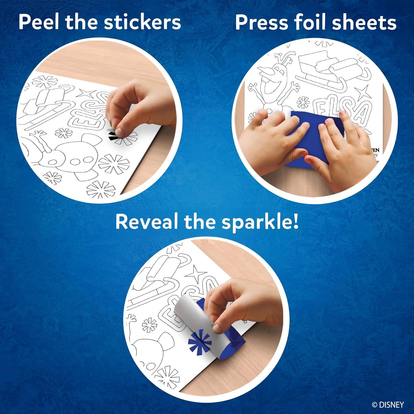 Foil Fun - Animals, No Mess Art for Kids, Travel Toys, Craft Kits, DIY Creative Activity, Screen-Free Entertainment, Gifts for Boys & Girls Ages 4, 5, 6, 7, 8, 9