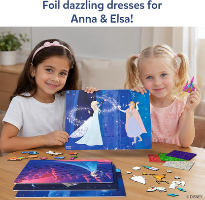 Foil Fun - Animals, No Mess Art for Kids, Travel Toys, Craft Kits, DIY Creative Activity, Screen-Free Entertainment, Gifts for Boys & Girls Ages 4, 5, 6, 7, 8, 9