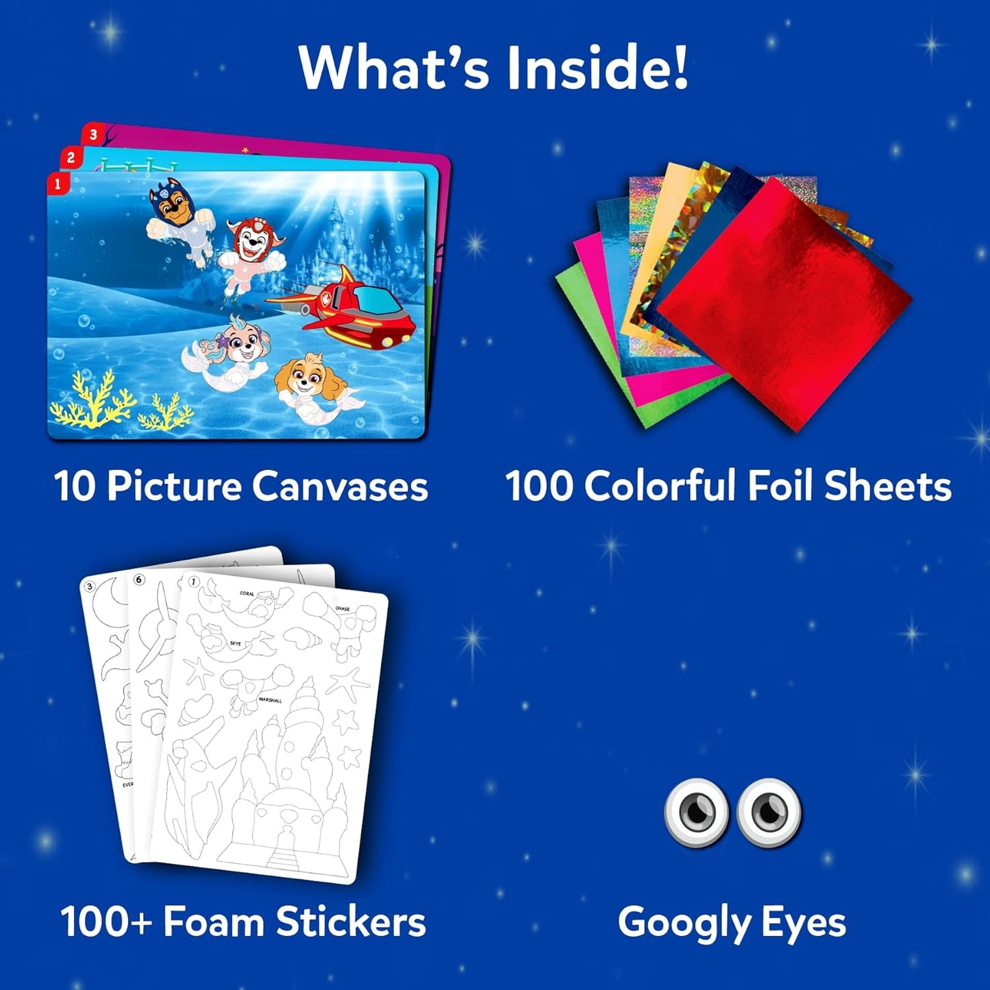 Foil Fun - Animals, No Mess Art for Kids, Travel Toys, Craft Kits, DIY Creative Activity, Screen-Free Entertainment, Gifts for Boys & Girls Ages 4, 5, 6, 7, 8, 9