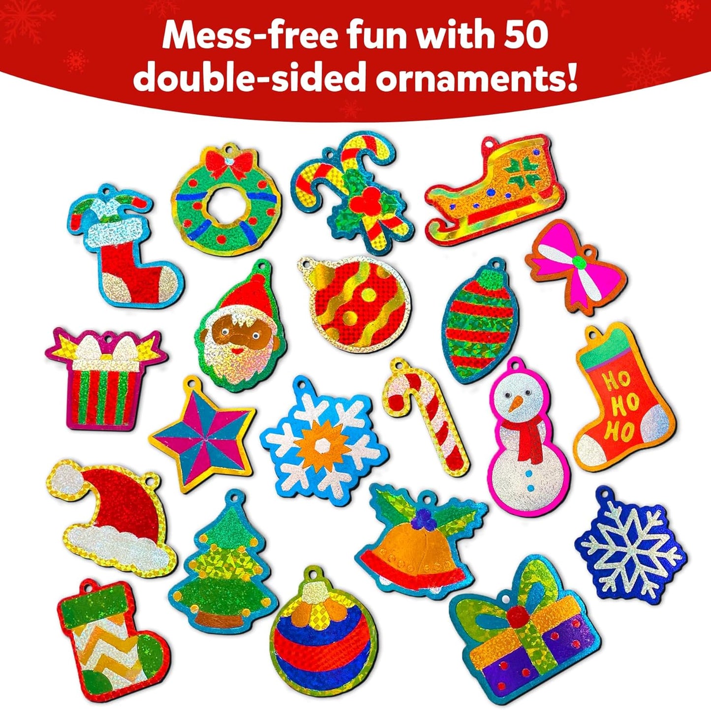 Foil Fun - Animals, No Mess Art for Kids, Travel Toys, Craft Kits, DIY Creative Activity, Screen-Free Entertainment, Gifts for Boys & Girls Ages 4, 5, 6, 7, 8, 9