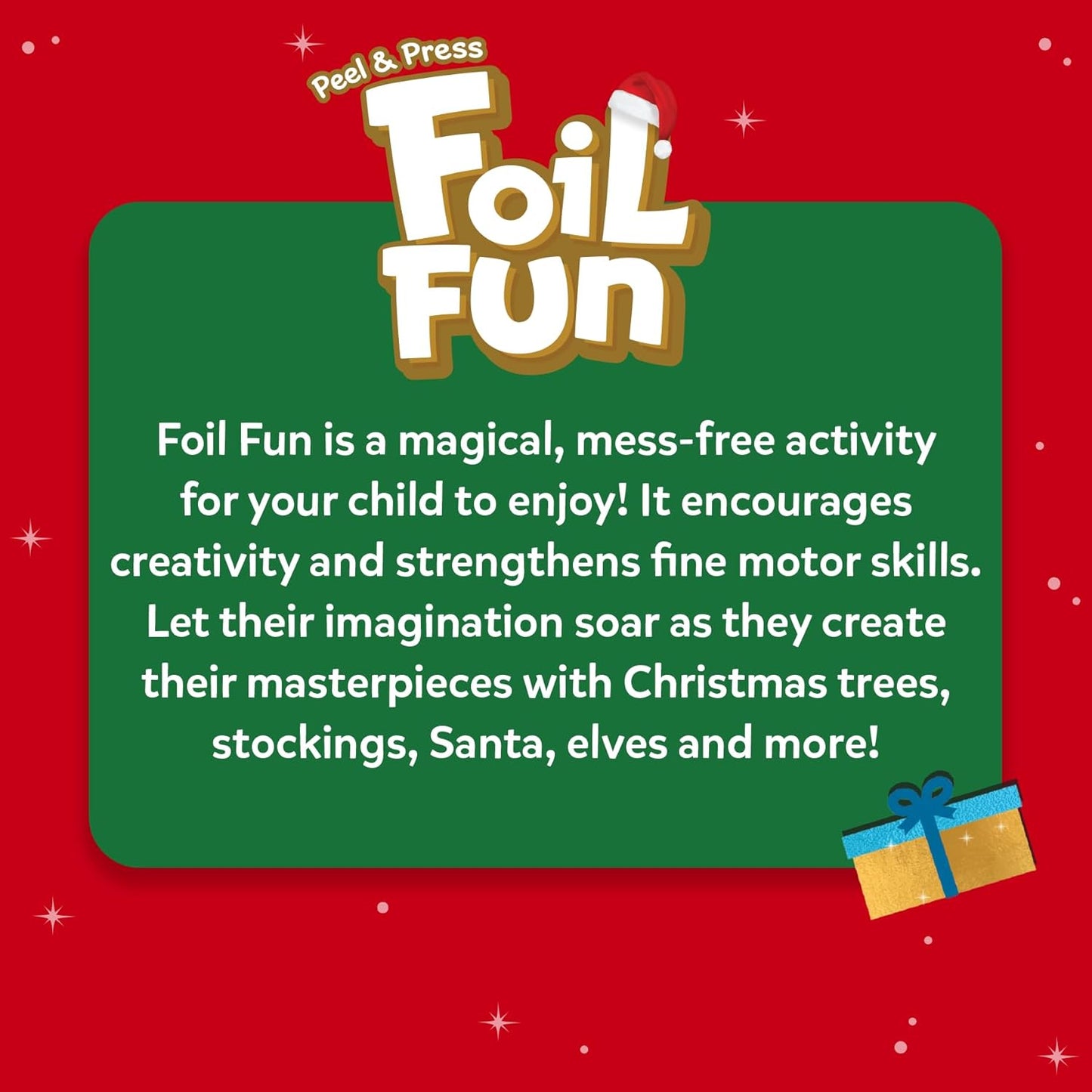 Foil Fun - Animals, No Mess Art for Kids, Travel Toys, Craft Kits, DIY Creative Activity, Screen-Free Entertainment, Gifts for Boys & Girls Ages 4, 5, 6, 7, 8, 9