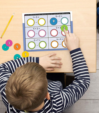 Carson Dellosa 20-Piece Vowels Edu-Clings Set, Language Arts Dry Erase Mats and Silicone Phonics Manipulatives, Grammar and Spelling Games and Practice for Kids