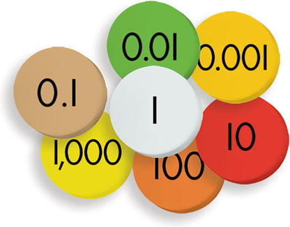 Teacher Created Resources Sensational Math™ Place Value Discs: 7-Value Decimals to Whole Numbers