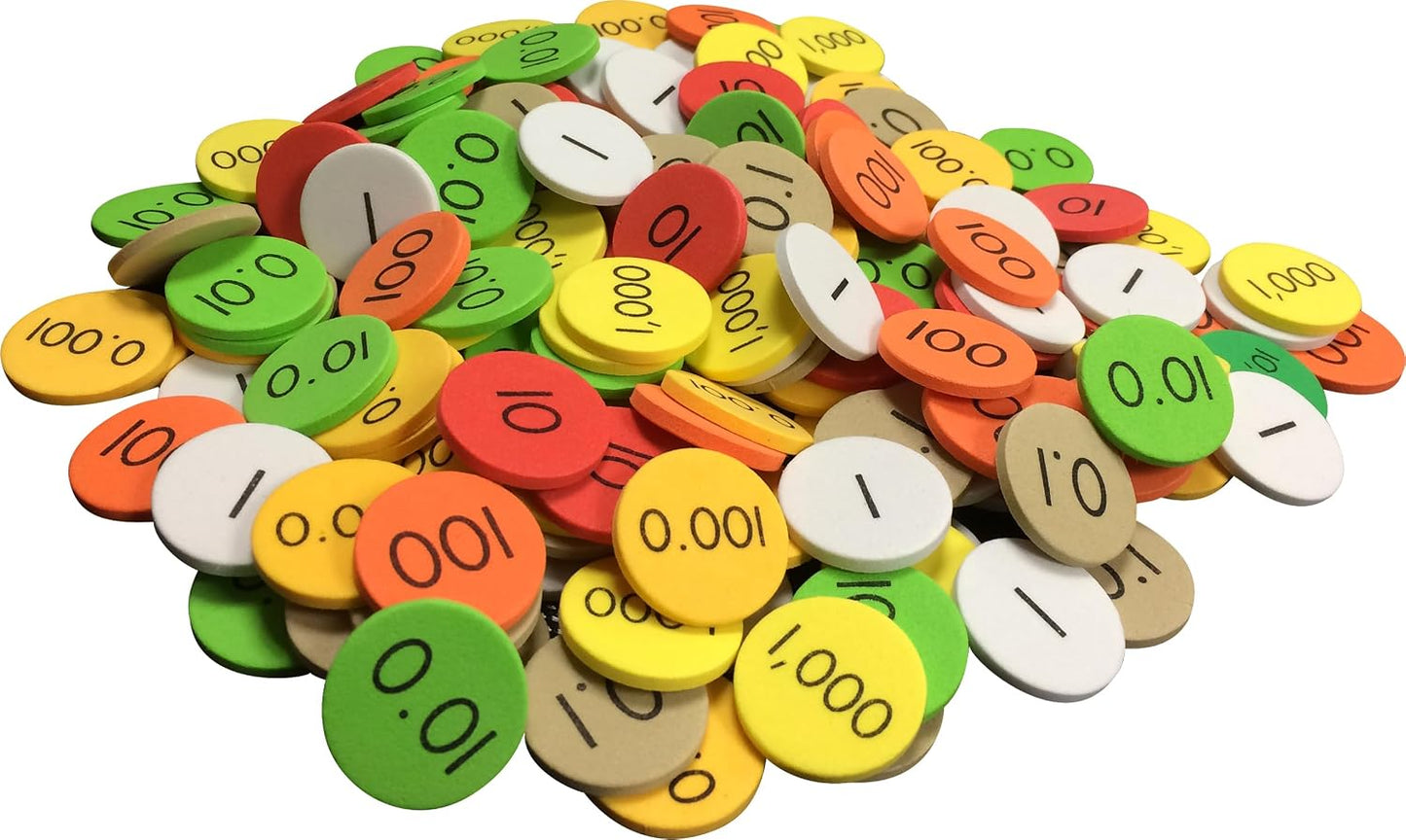 Teacher Created Resources Sensational Math™ Place Value Discs: 7-Value Decimals to Whole Numbers
