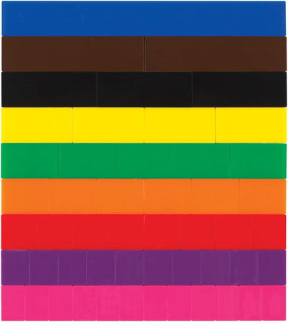 Fraction Tiles Without Tray: Blank Set of 51