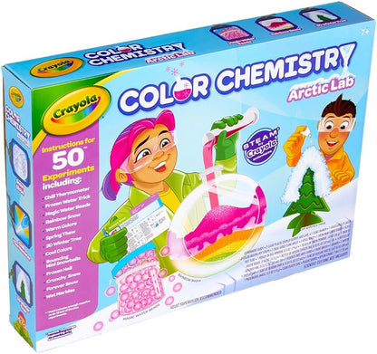 Arctic Color Chemistry Set for Kids, Steam/Stem Activities, Educational Toy, Ages 7, 8, 9, 10