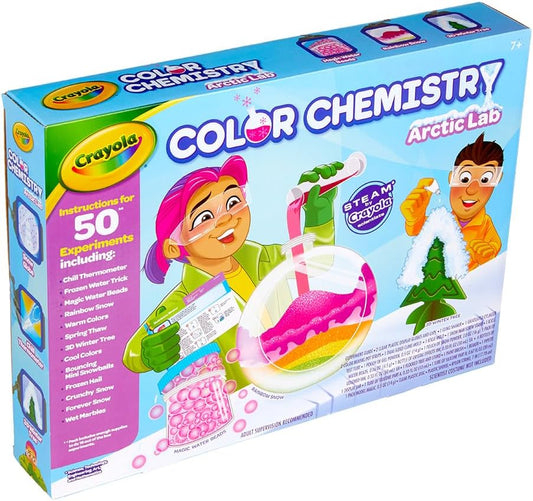 Arctic Color Chemistry Set for Kids, Steam/Stem Activities, Educational Toy, Ages 7, 8, 9, 10