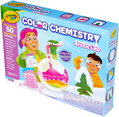 Arctic Color Chemistry Set for Kids, Steam/Stem Activities, Educational Toy, Ages 7, 8, 9, 10