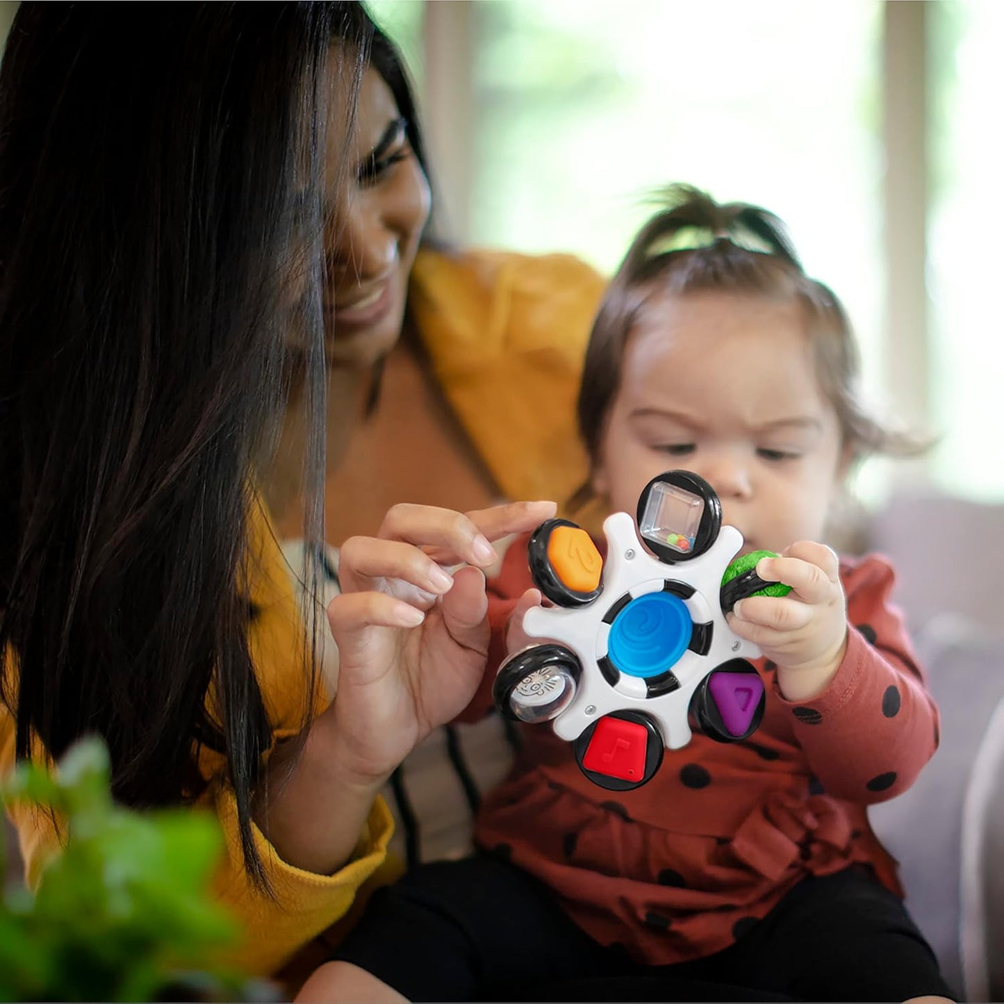 Octopus 3-in-1 Bubble Pop Dimple Fidget Toy and BPA Free Teether, Age 6 Months+