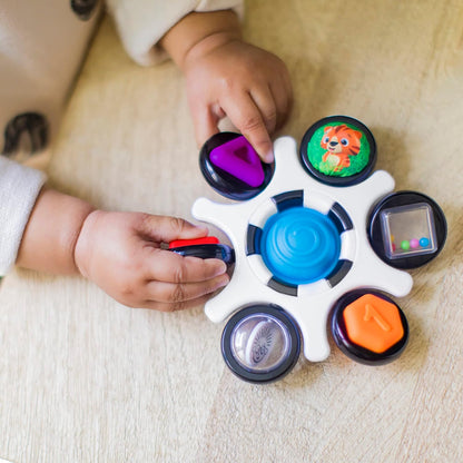 Octopus 3-in-1 Bubble Pop Dimple Fidget Toy and BPA Free Teether, Age 6 Months+