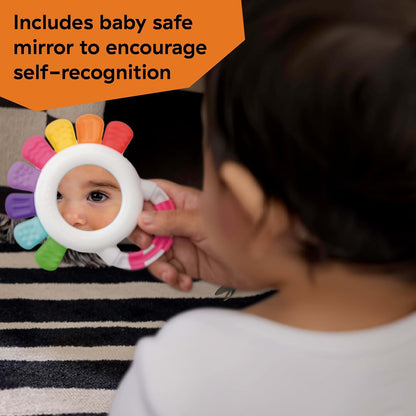Octopus 3-in-1 Bubble Pop Dimple Fidget Toy and BPA Free Teether, Age 6 Months+