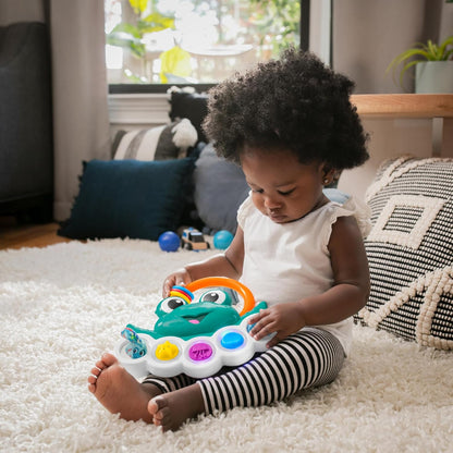 Octopus 3-in-1 Bubble Pop Dimple Fidget Toy and BPA Free Teether, Age 6 Months+