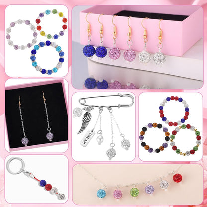 Pop Beads and Rhinestone Beads for Jewelry Making