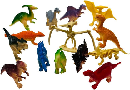 Jumbo Dino Egg Dig Kit for Kids-Excavate 12 Dinosaur Figures from 7" Egg - STEM Educational Toys for Boys & Girls, Age 6+